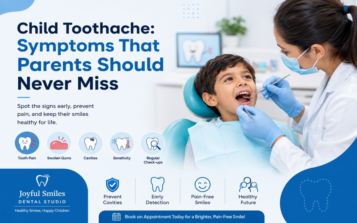 Child Toothache: Symptoms That Parents Should Never Miss